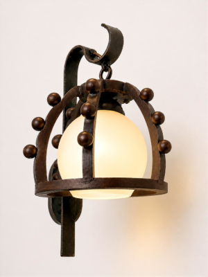 4206 1w rustic wooden globe wall lamp lighthouse mauritius