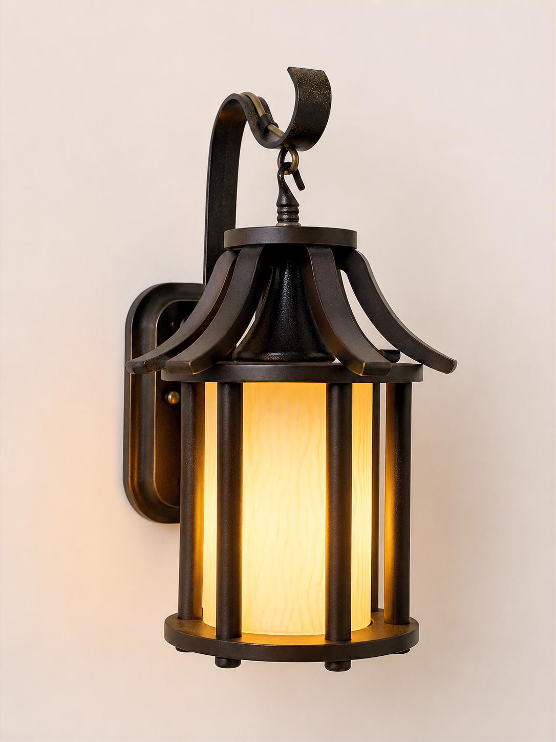 4224 1w classic wooden lantern wall lamp lighthouse mauritius