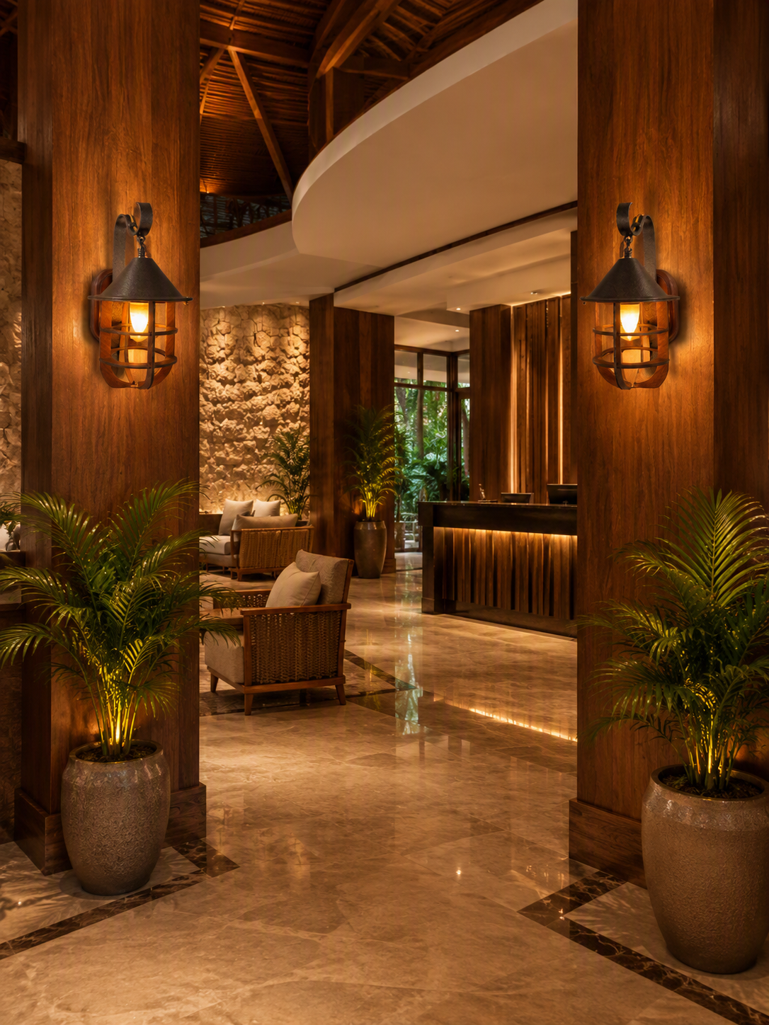 4363 1w rustic wooden cage wall lamp lighthouse mauritius