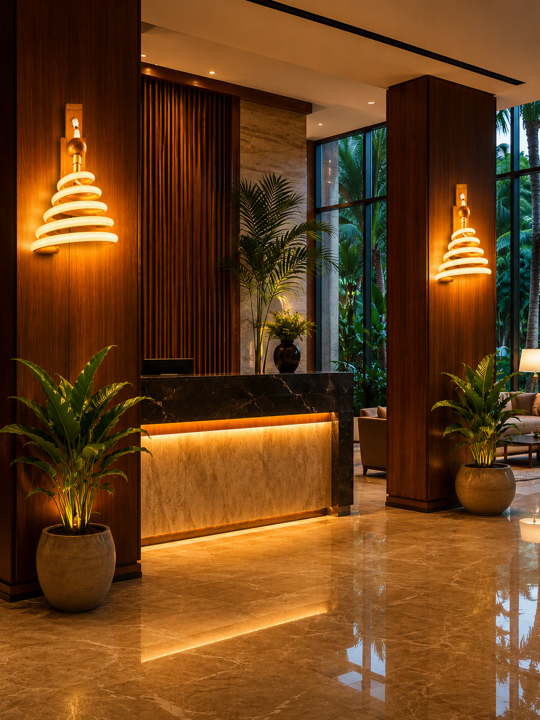 4463 1w modern spiral led wooden wall lamp lighthouse mauritius