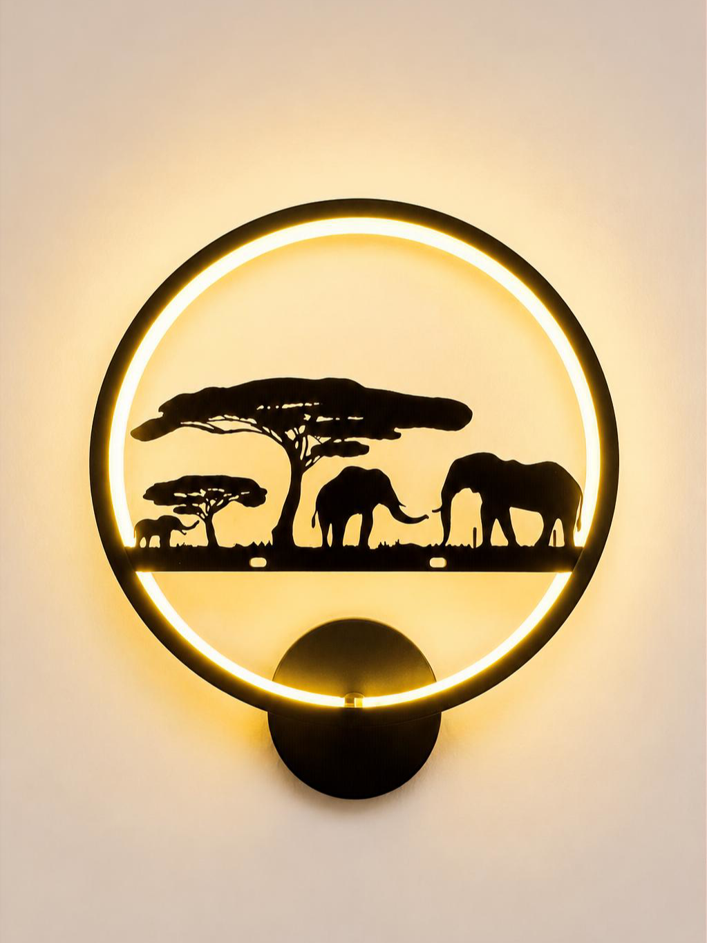 6118 Safari Elephant LED Decorative Wall Lamp