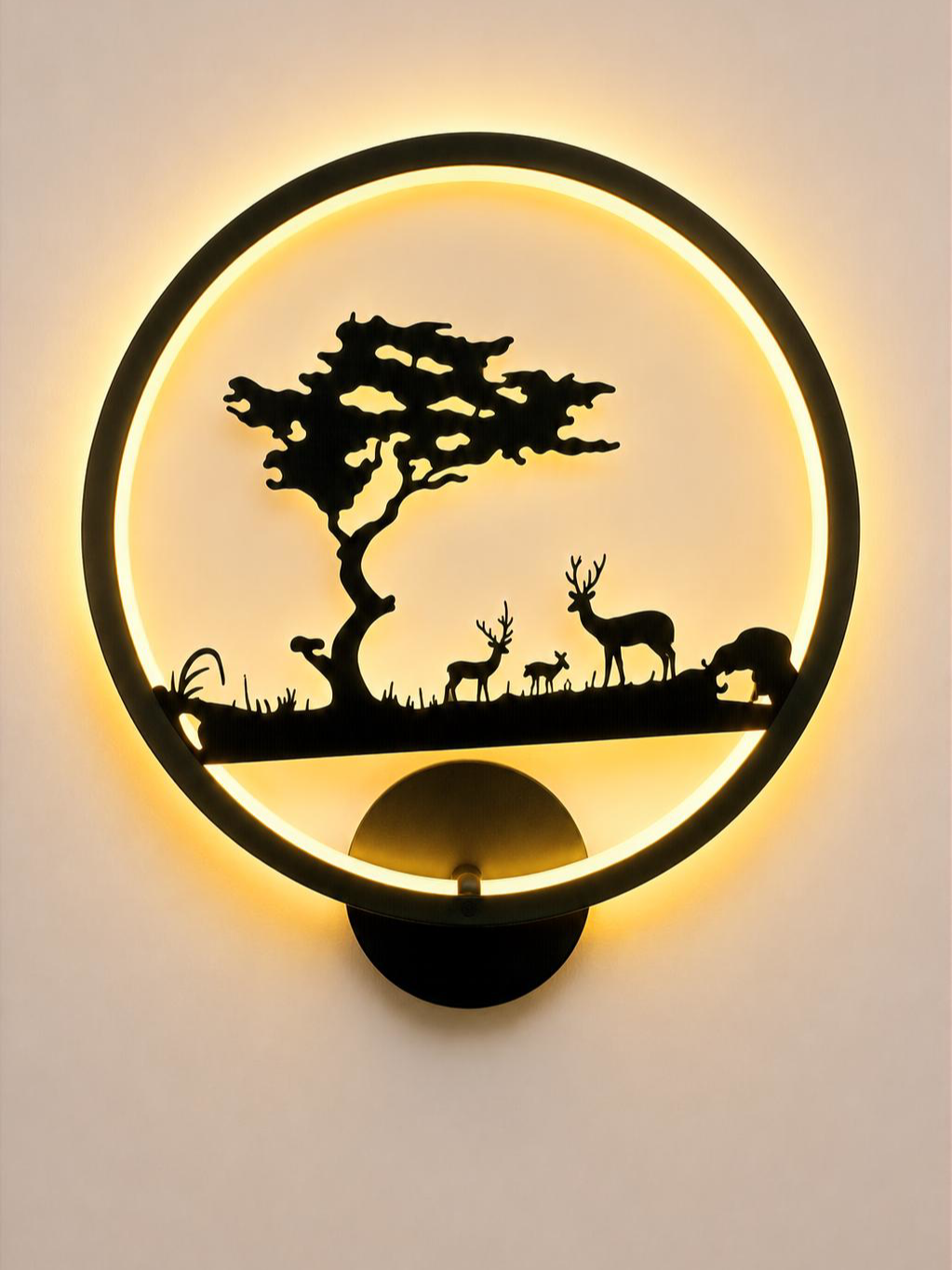 6119 Wildlife Nature LED Decorative Wall Lamp