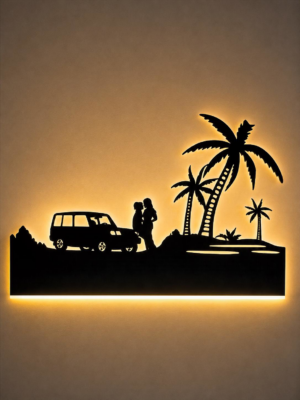 8120 - Romantic Couple LED Decorative Wall Lamp