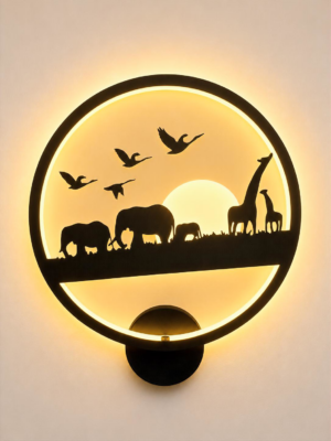 8618 Safari Wildlife LED Decorative Wall Lamp