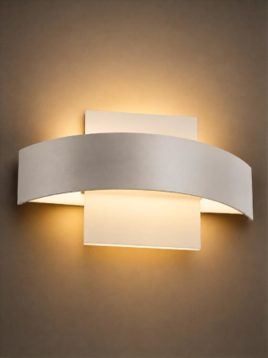 897 Modern White LED Wall Lamp
