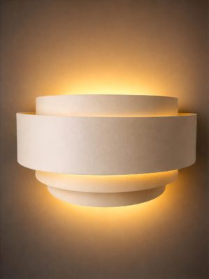 MB009-1 Modern White LED Wall Lamp | Lighthouse Mauritius